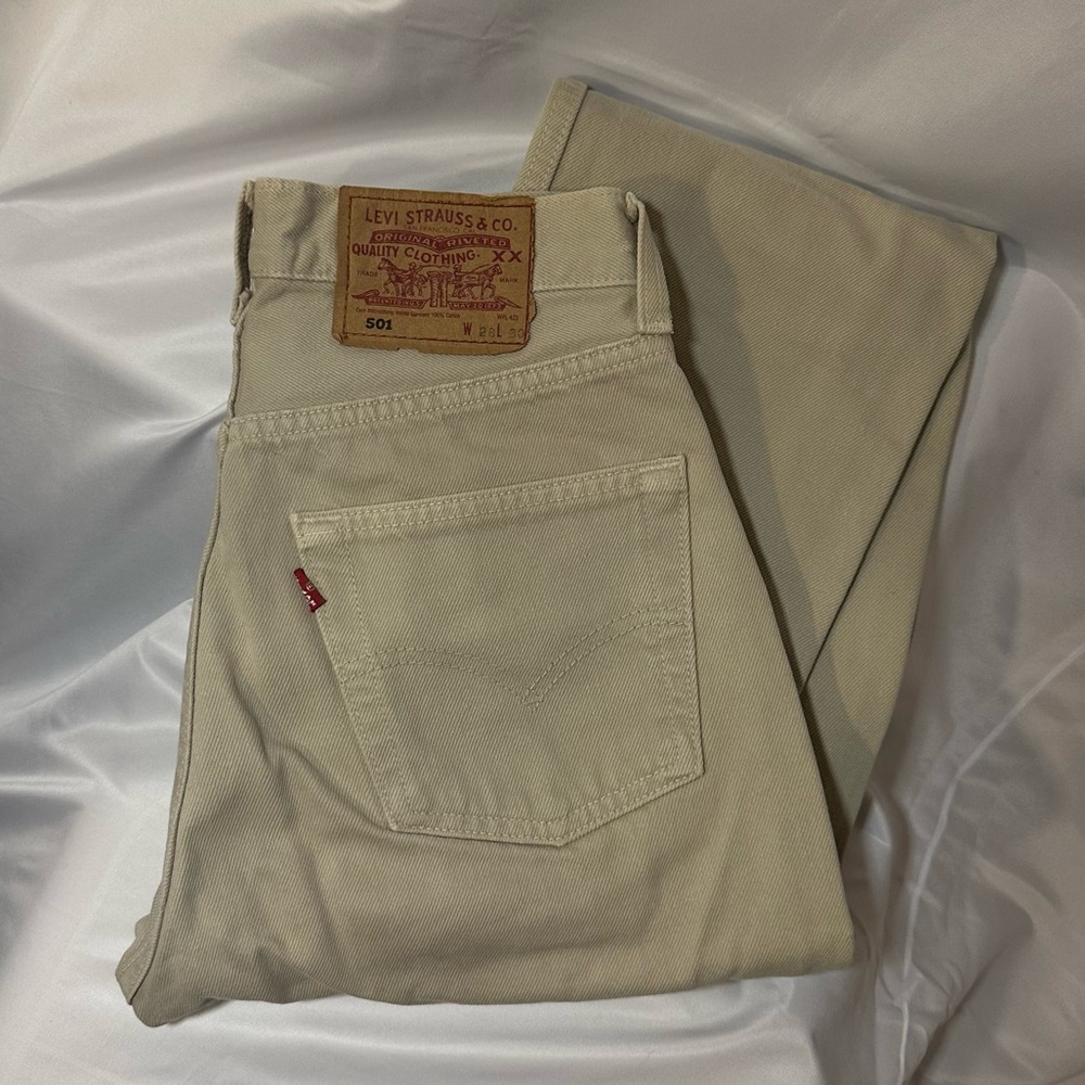 Levi’s vintage straight leg jeans - beige / Taupe